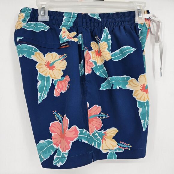 Chubbies Swim Trunks Mens Medium Shorts Lined Floral Beach Summer Pool M - Picture 11 of 14